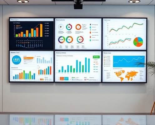 Marketing analytics dashboard